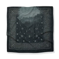 elephant TRIBAL fabrics / stain scarf - BLACK
