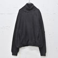 THE JEAN PIERRE / Pigmentdye Dove Turtle Sweat Shirt - FADE BLACK