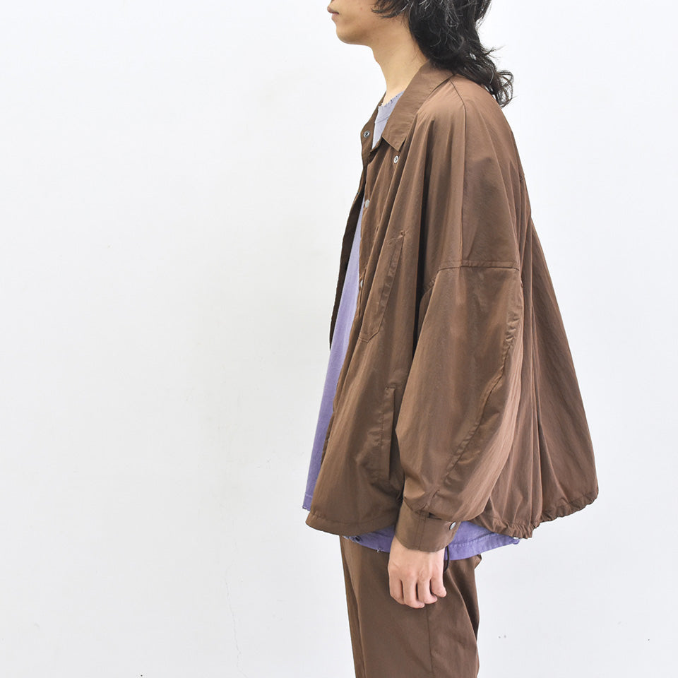 THE JEAN PIERRE / 11XL Coach Jacket - BROWN