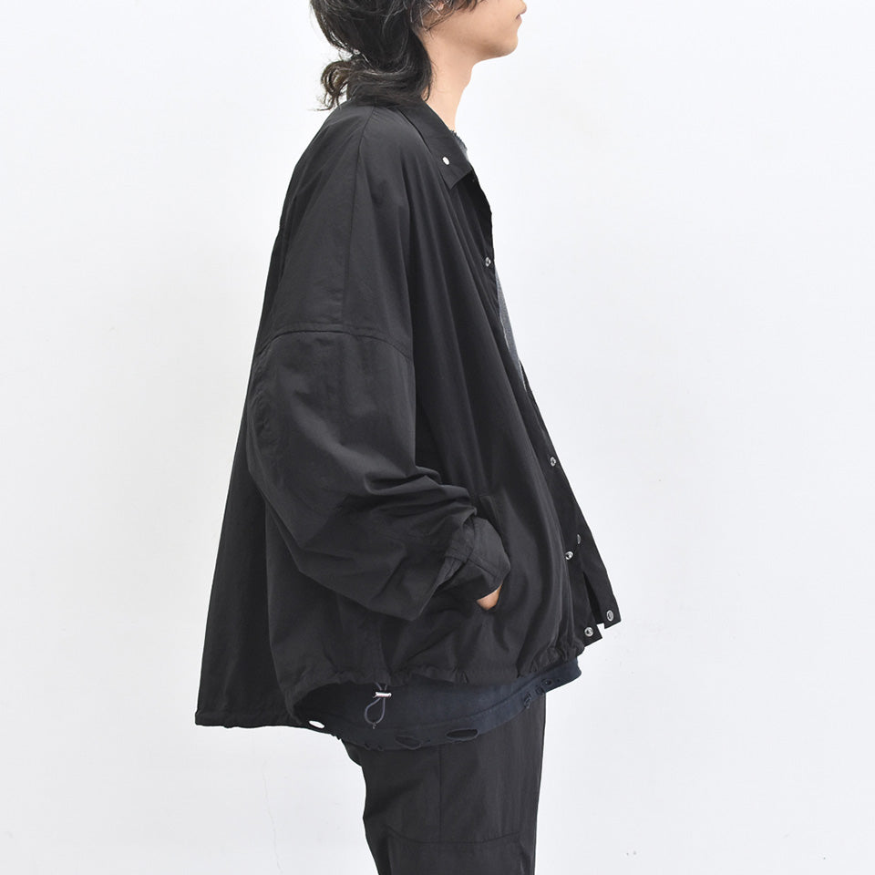 THE JEAN PIERRE / 11XL Coach Jacket - BLACK