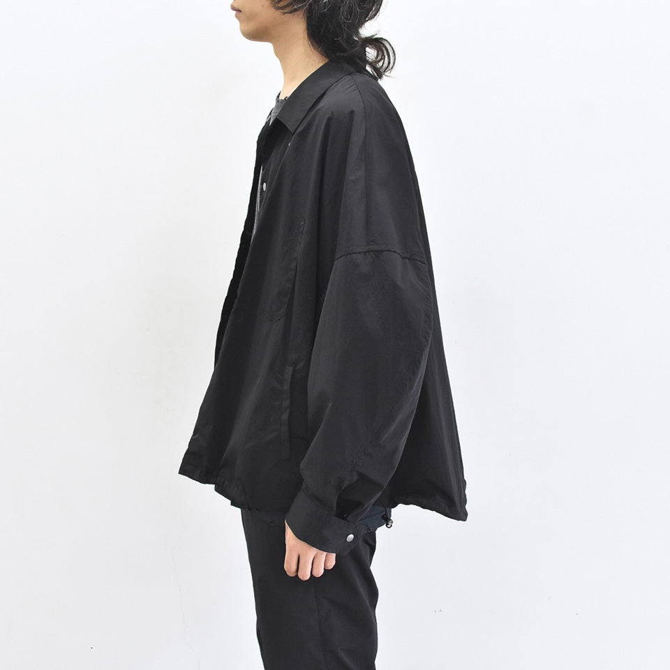THE JEAN PIERRE / 11XL Coach Jacket - BLACK