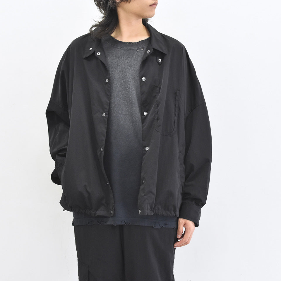 THE JEAN PIERRE / 11XL Coach Jacket - BLACK