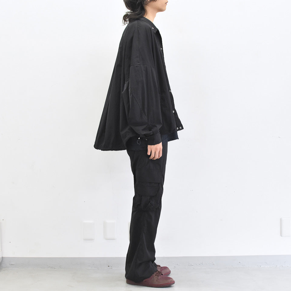 THE JEAN PIERRE / 11XL Coach Jacket - BLACK