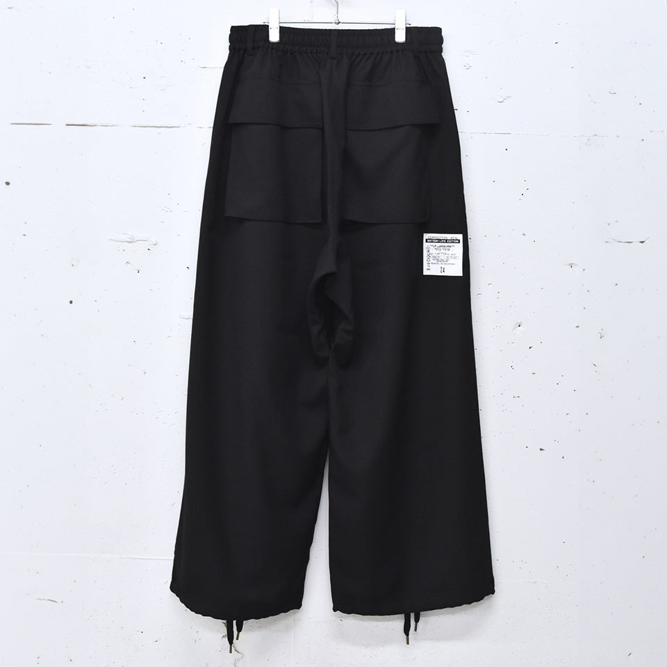 JUVENILE HALL ROLLCALL / 2163 ARBLG WIDE TROUSERS - BLACK – COFFIN