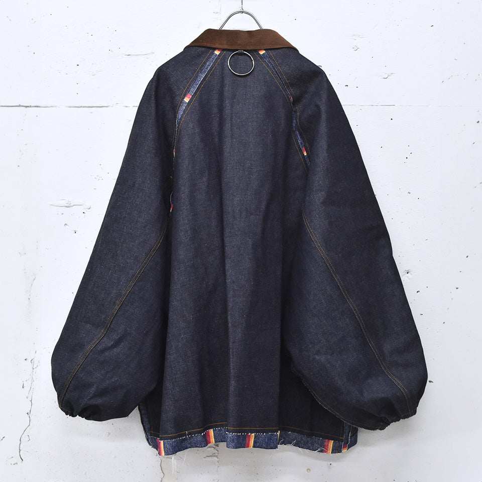 JUVENILE HALL ROLLCALL / 2094 INDIGO UKT FLD JACKET - INDIGO