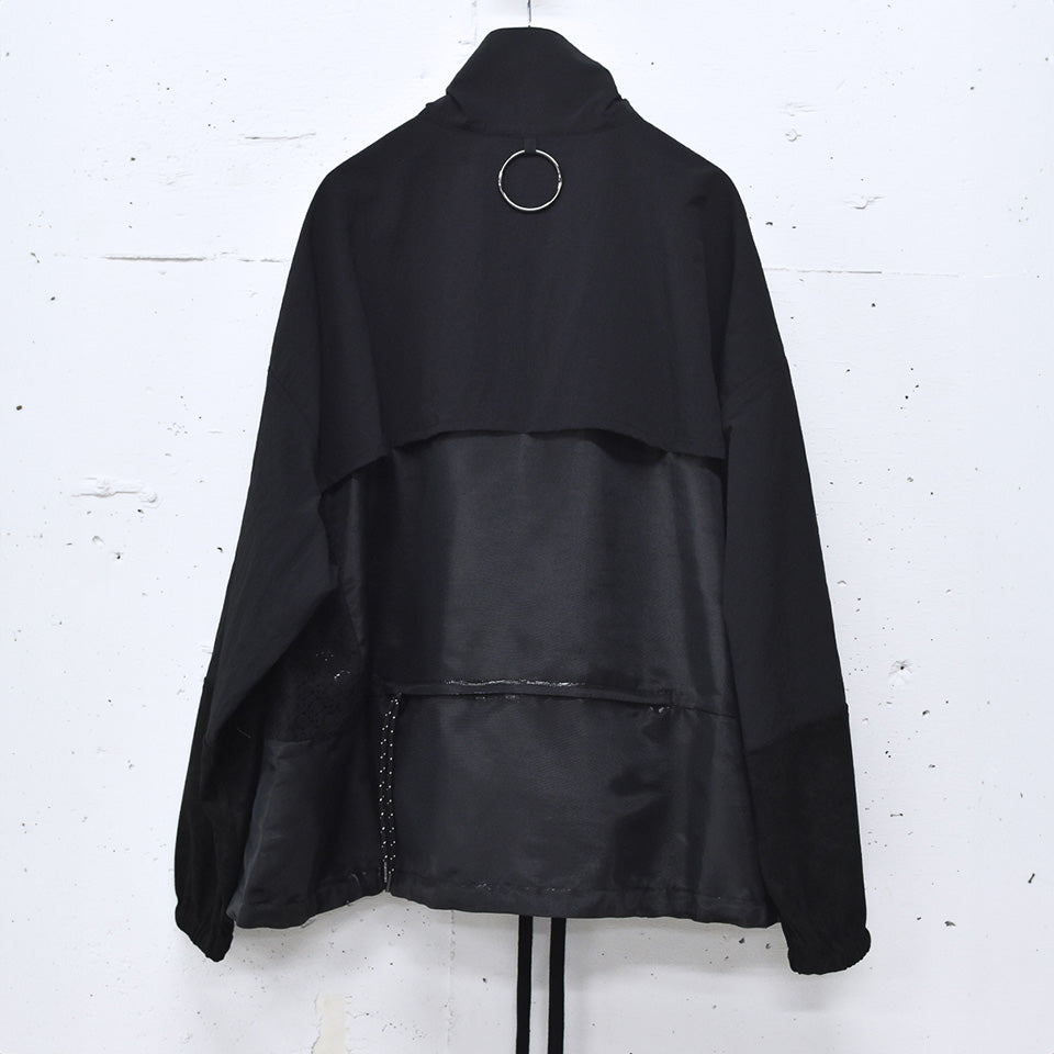 JUVENILE HALL ROLLCALL / 2096 CMP STD ANORAK - BLACK/GRITTER