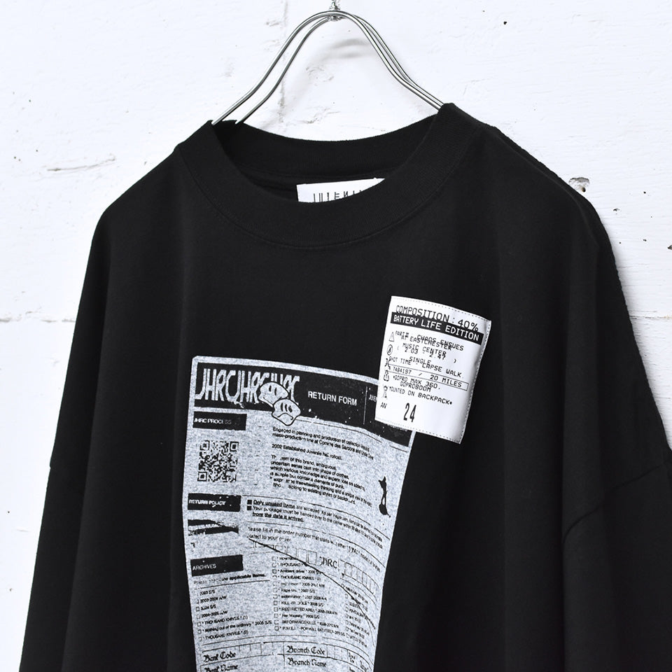 JUVENILE HALL ROLLCALL / 2187 RFHW DPSD SS TEE - BLACK