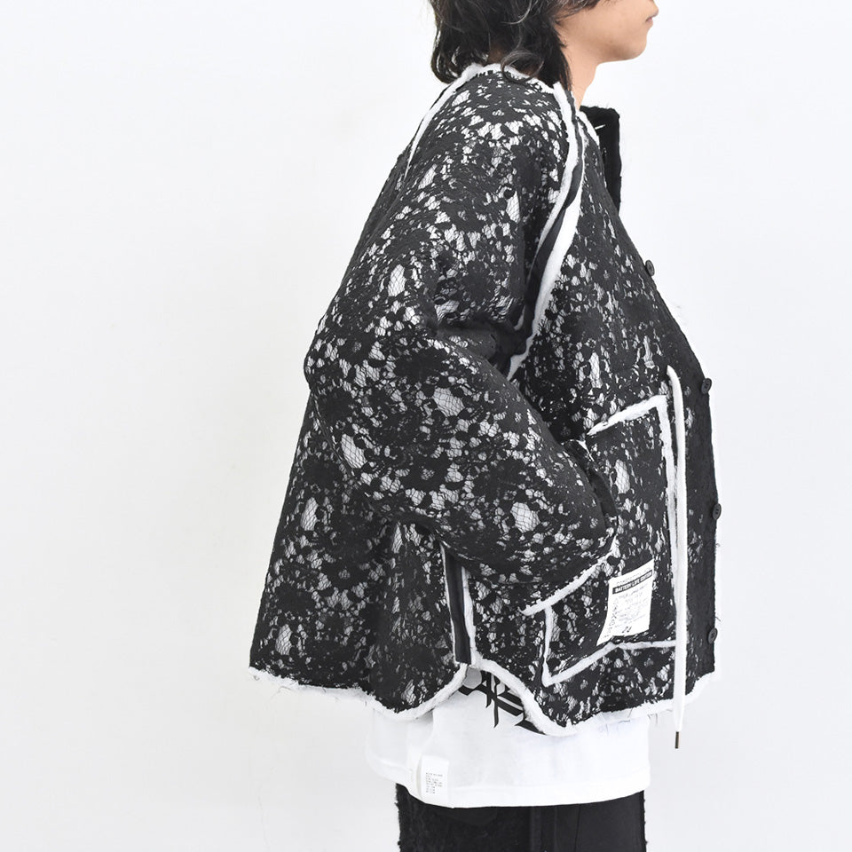 JUVENILE HALL ROLLCALL / 2130 CMP BKL LINER JACKET - BLACK