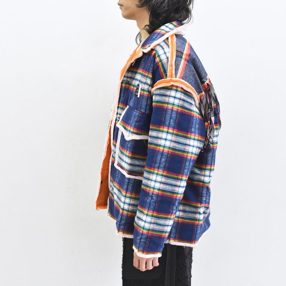 JUVENILE HALL ROLLCALL / 2133 NC KTG SHIRT JACKET - NAVY/NAVY
