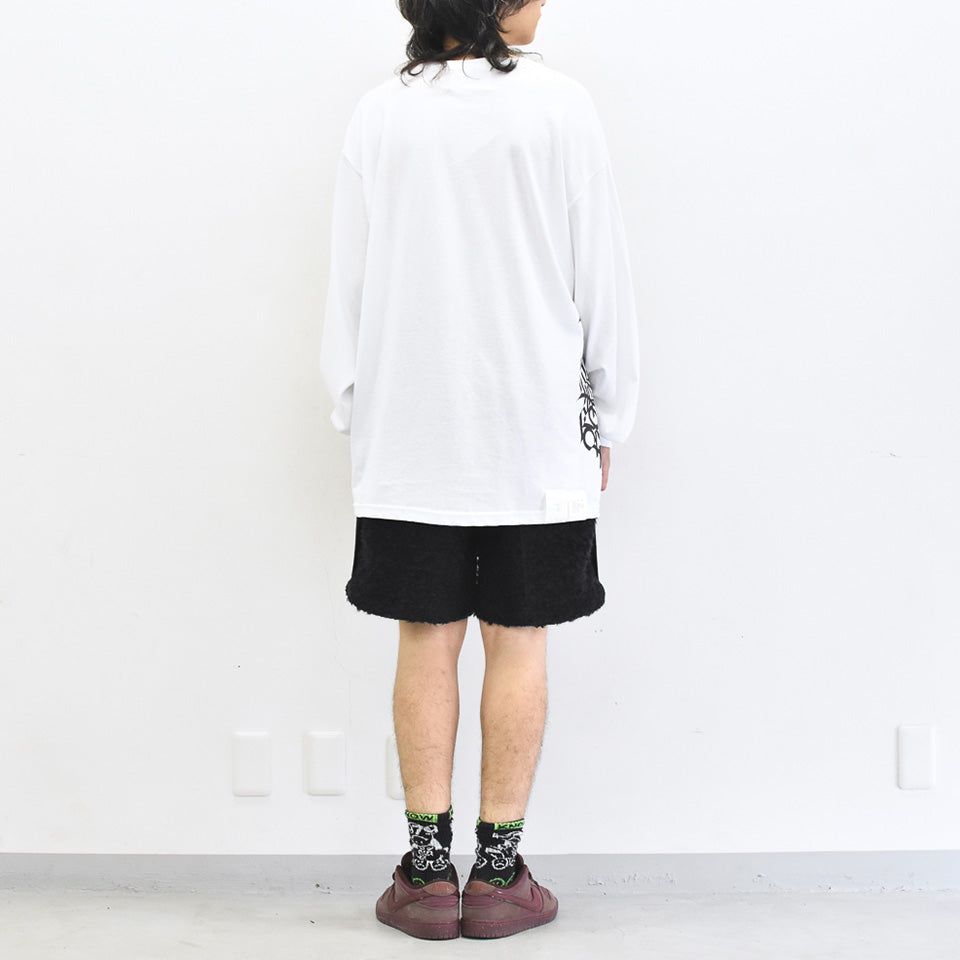 JUVENILE HALL ROLLCALL / 2118 INSIDEOUT FY SHORTS - BLACK