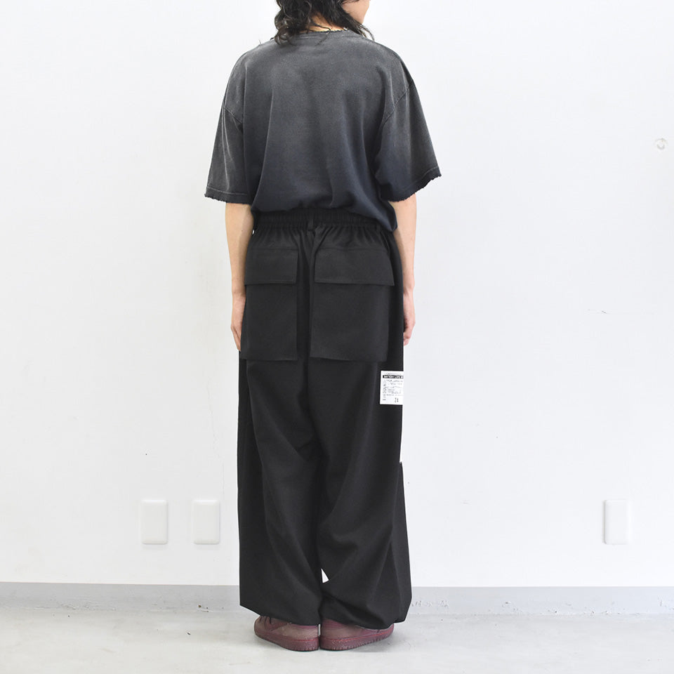 JUVENILE HALL ROLLCALL / 2163 ARBLG WIDE TROUSERS - BLACK – COFFIN