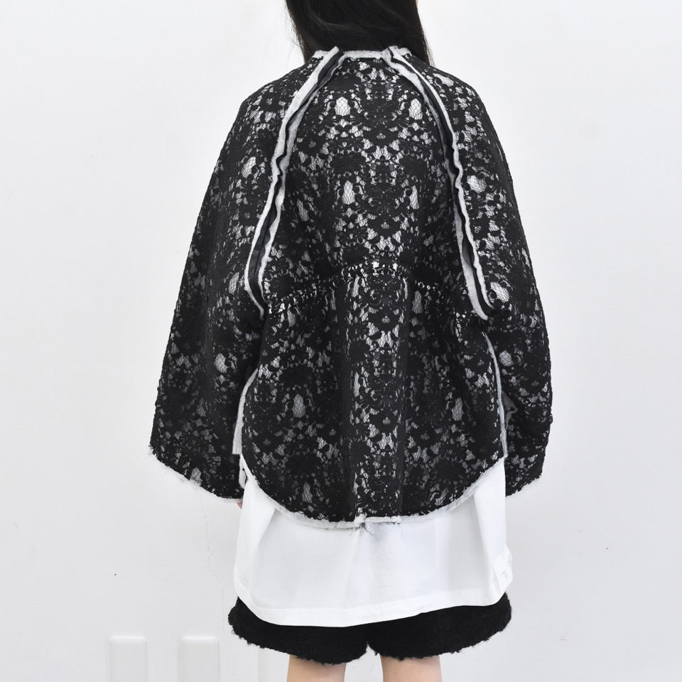 JUVENILE HALL ROLLCALL / 2130 CMP BKL LINER JACKET - BLACK