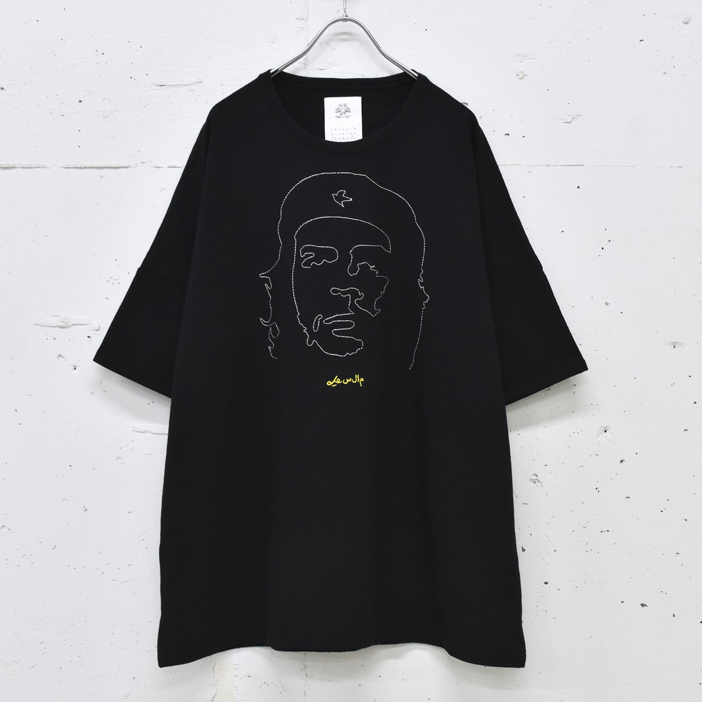STOF / Oversized Relax Tee/che embroi - BLACK