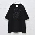 STOF / Oversized Relax Tee/che embroi - BLACK