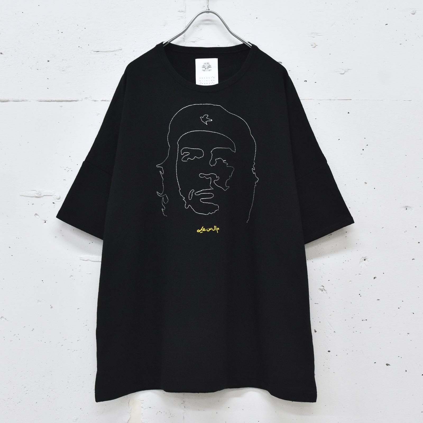STOF / Oversized Relax Tee/che embroi - BLACK