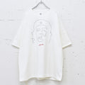 STOF / Oversized Relax Tee/che embroi - WHITE