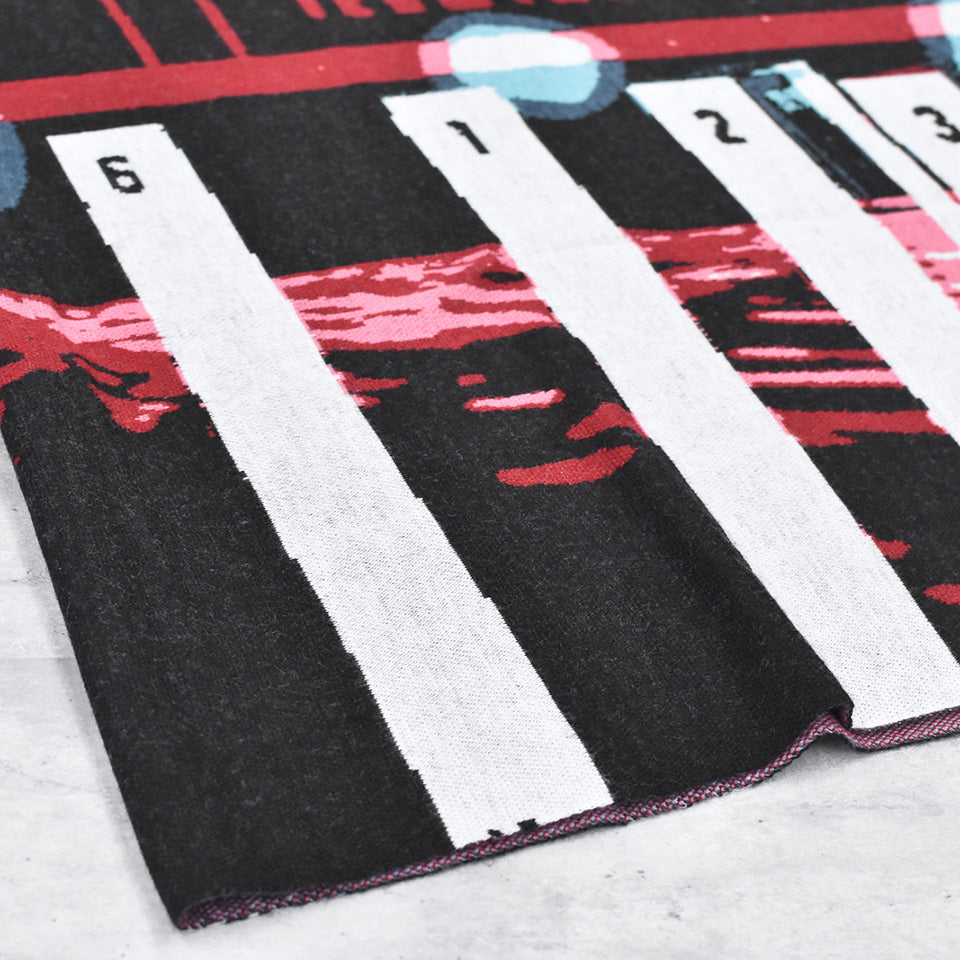 STOF / Double Exposure Knit Stole - SPACE