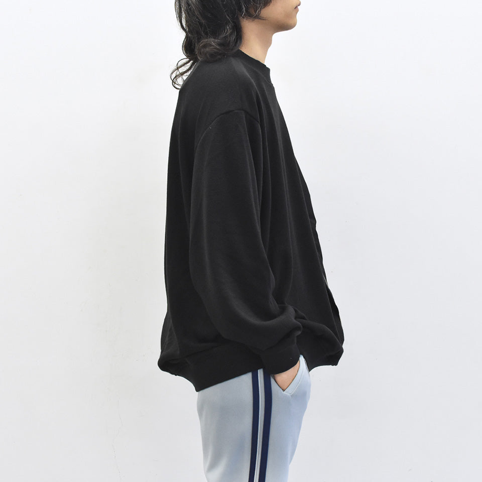 STOF / Trompe l’oeil Pulover - BLACK