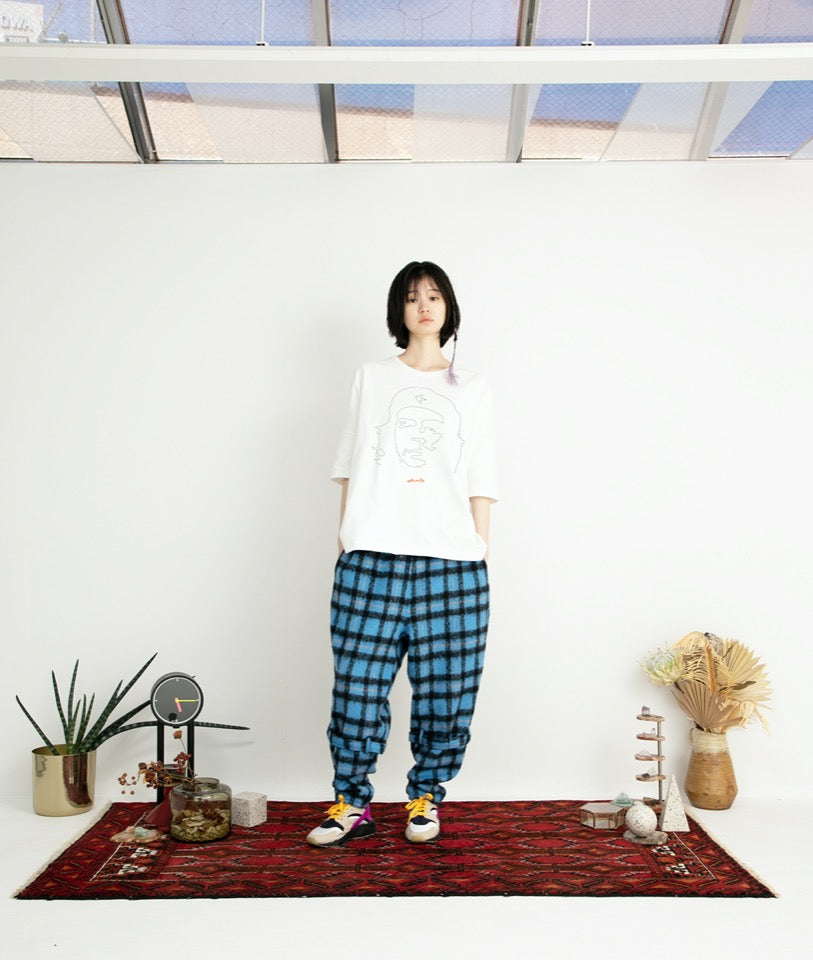 STOF / Oversized Relax Tee/che embroi - WHITE