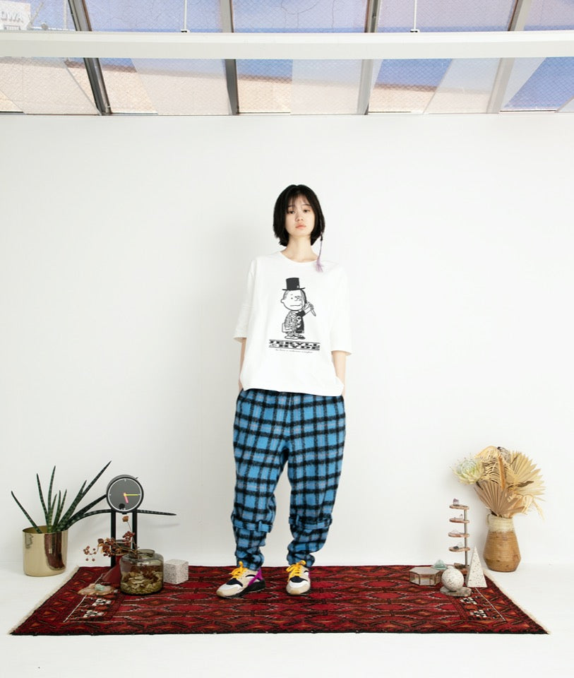 STOF / Oversized Relax Tee/J&H - BLACK