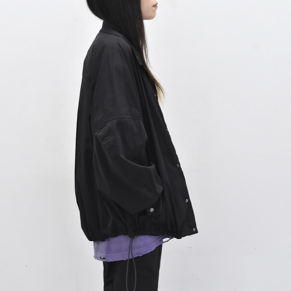 THE JEAN PIERRE / 11XL Coach Jacket - BLACK