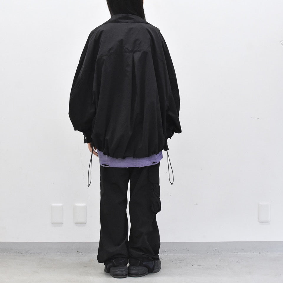 THE JEAN PIERRE / 11XL Coach Jacket - BLACK