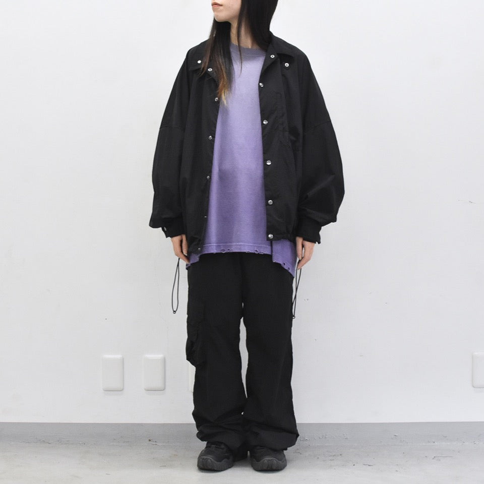 THE JEAN PIERRE / 11XL Coach Jacket - BLACK