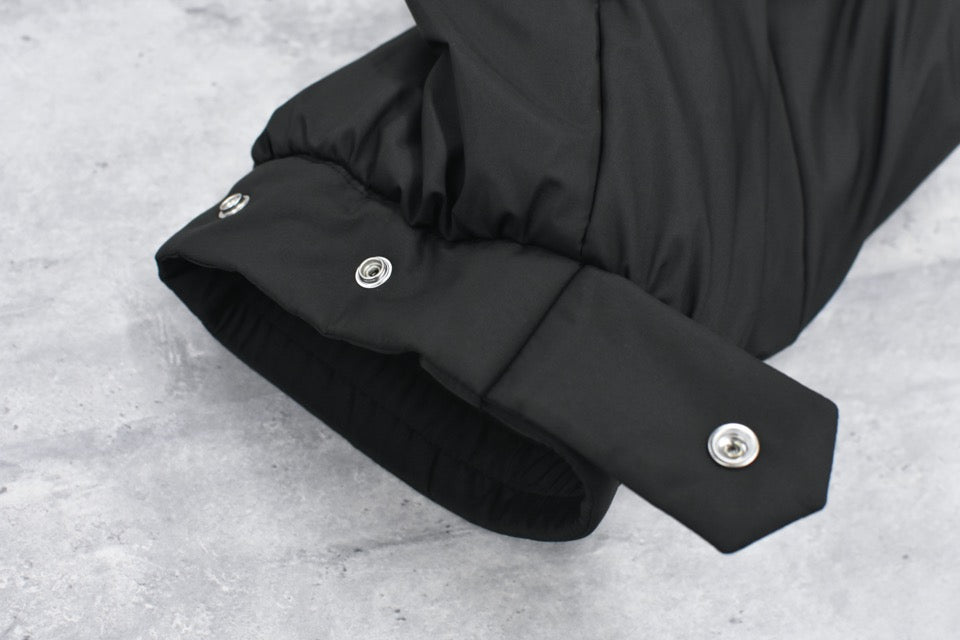 THE JEAN PIERRE / Drop Puffer Jacket - BLACK
