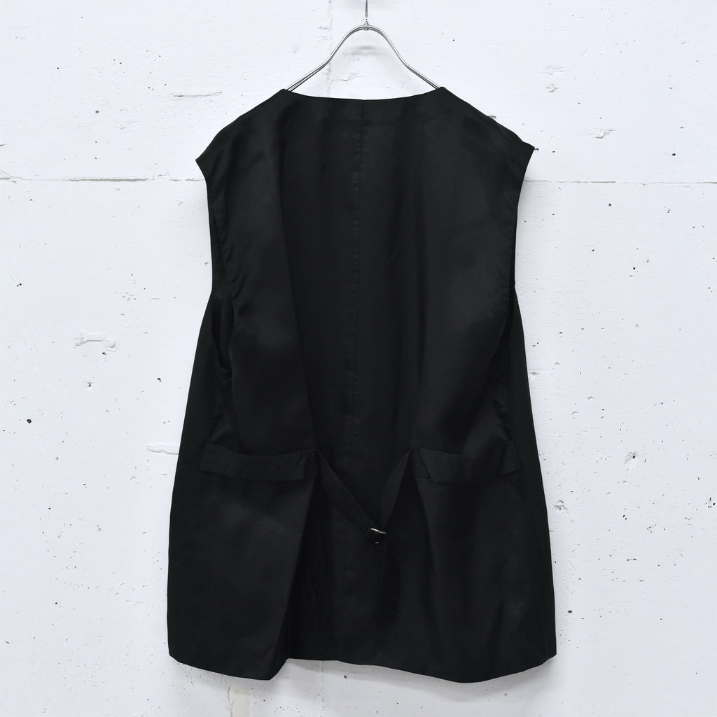 THE JEAN PIERRE / French Army Cargo Jilet - BLACK