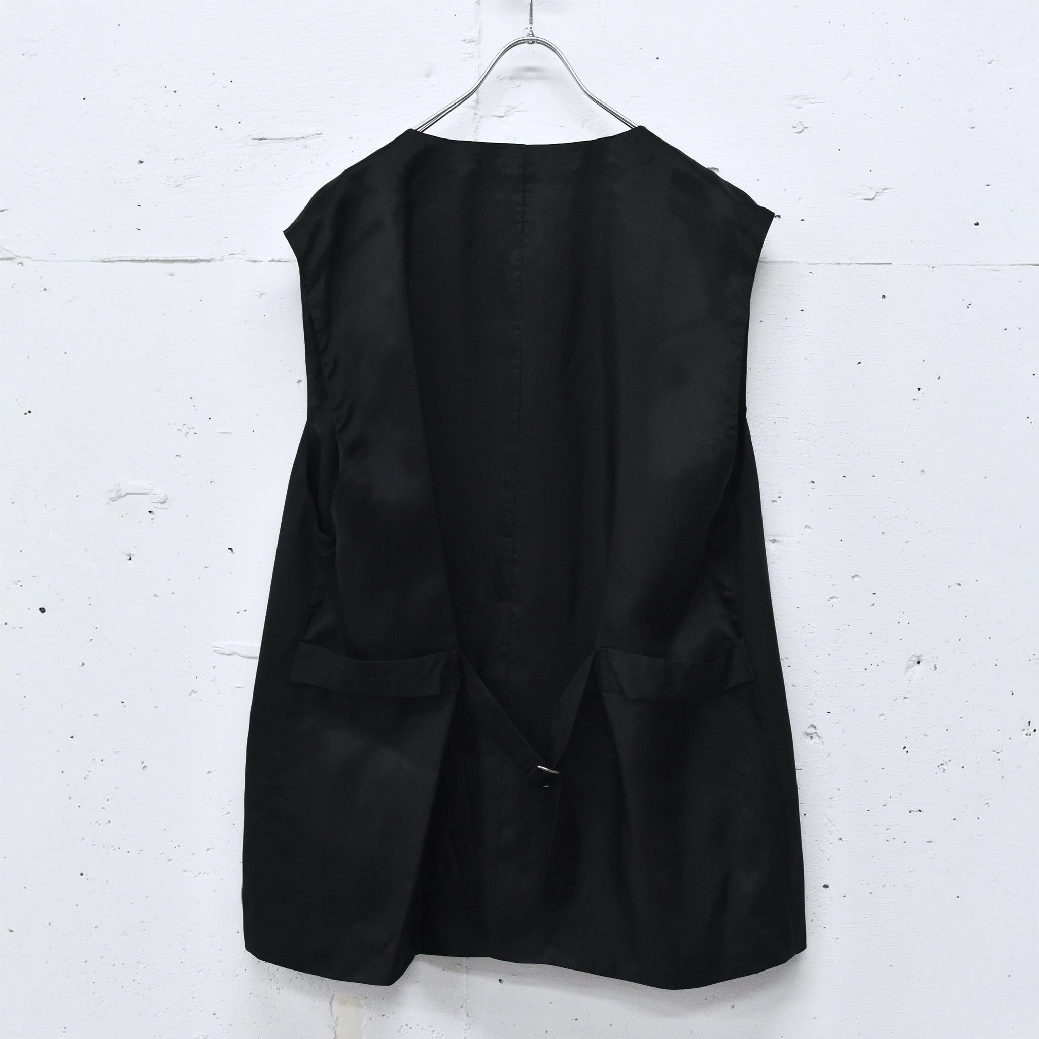 THE JEAN PIERRE / French Army Cargo Jilet - BLACK