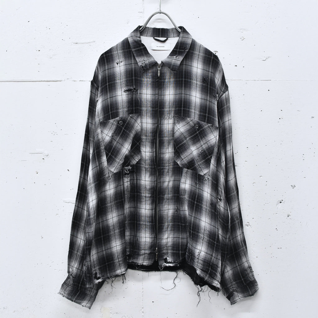 THE JEAN PIERRE / Grunge Destroy Kurt Shirt - BLACK