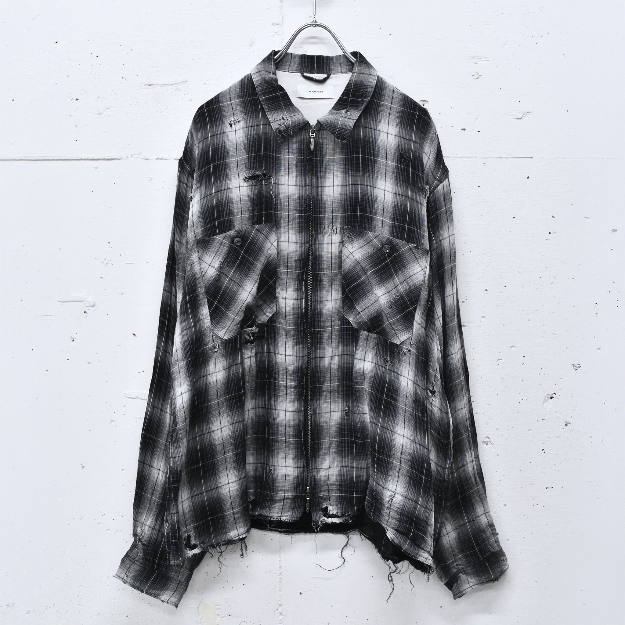 THE JEAN PIERRE / Grunge Destroy Kurt Shirt - BLACK