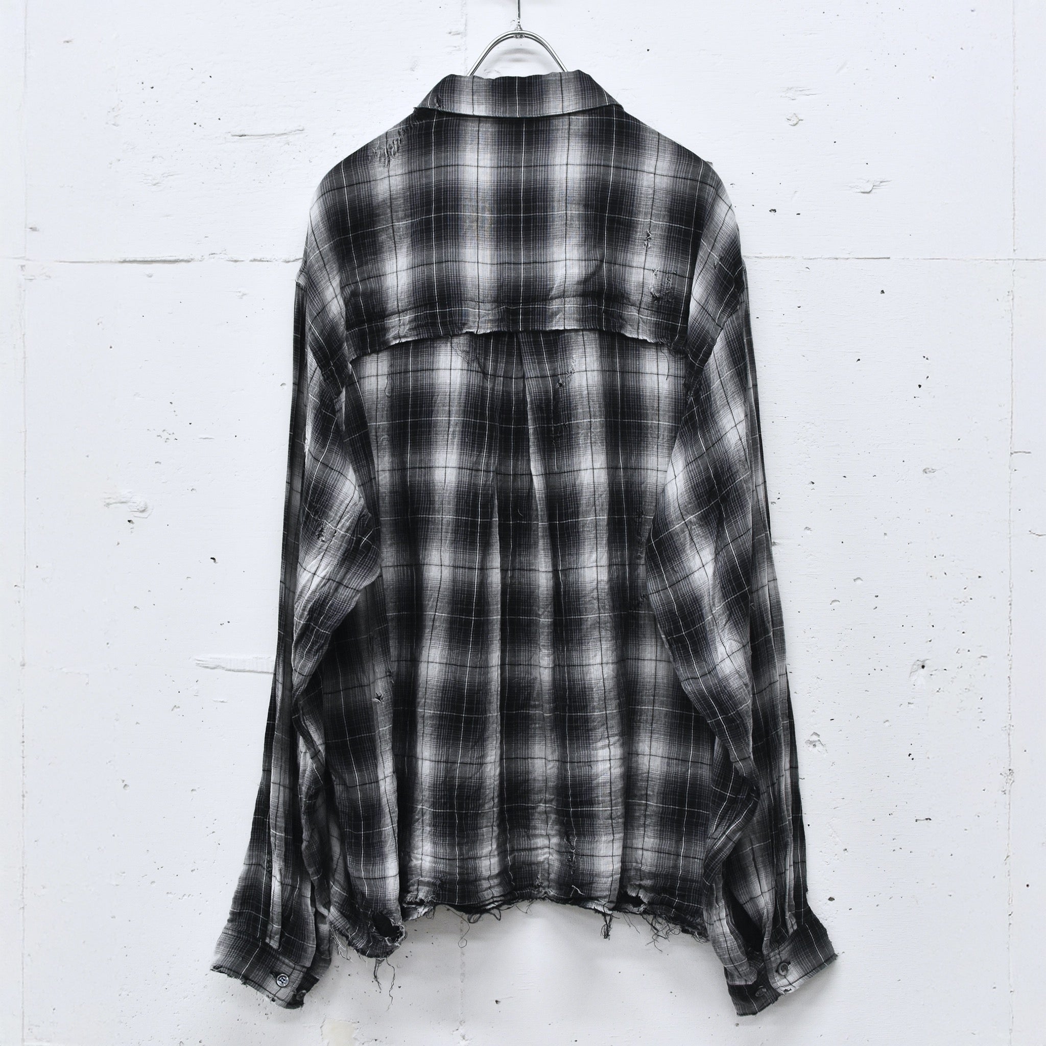 THE JEAN PIERRE / Grunge Destroy Kurt Shirt - BLACK