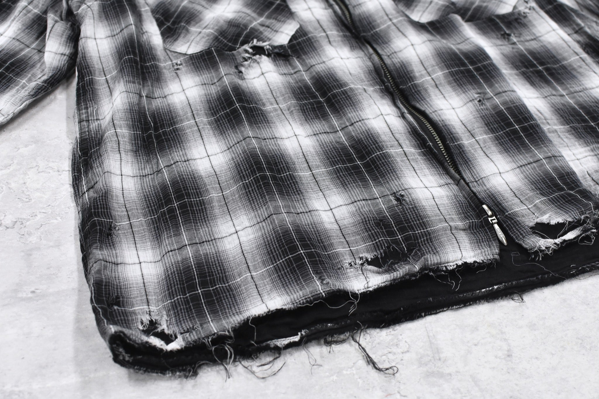 THE JEAN PIERRE / Grunge Destroy Kurt Shirt - BLACK
