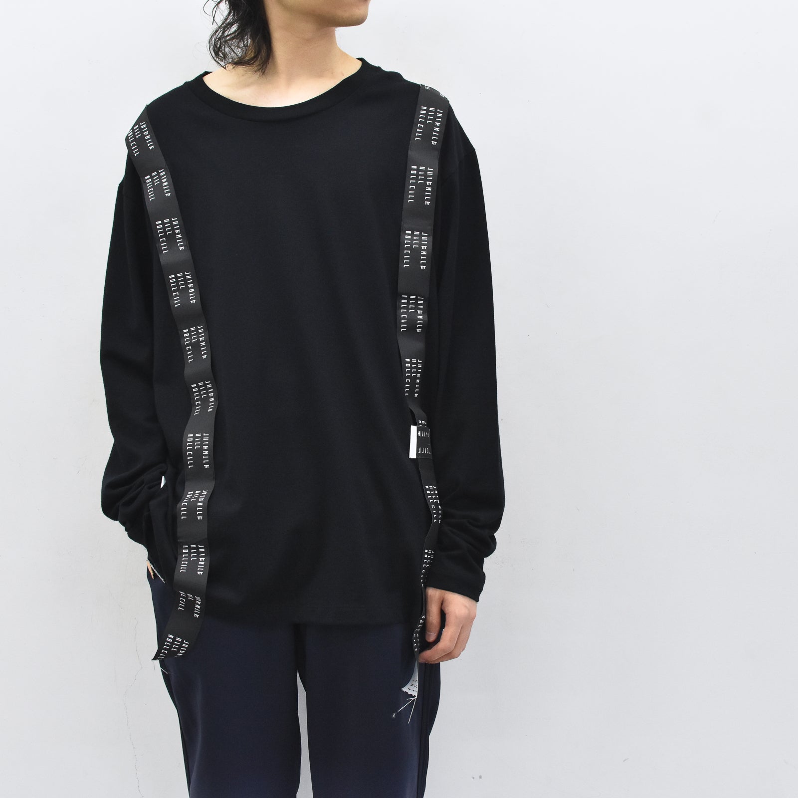 JUVENILE HALL ROLLCALL / 2064 SUS NT LS PULLOVER - BLACK