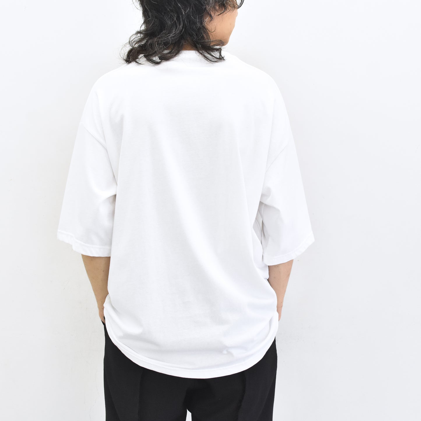 FUMEI / LATE DINNER S/S T-SHIRT - WHITE