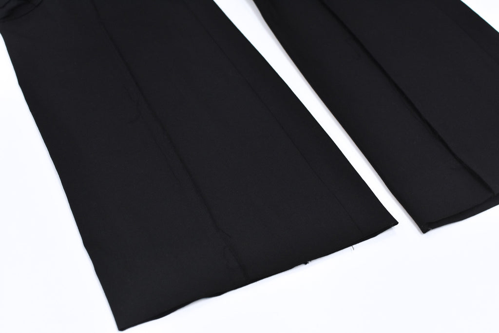 THE JEAN PIERRE / Reconstruction Silver Cargo Trouser - BLACK