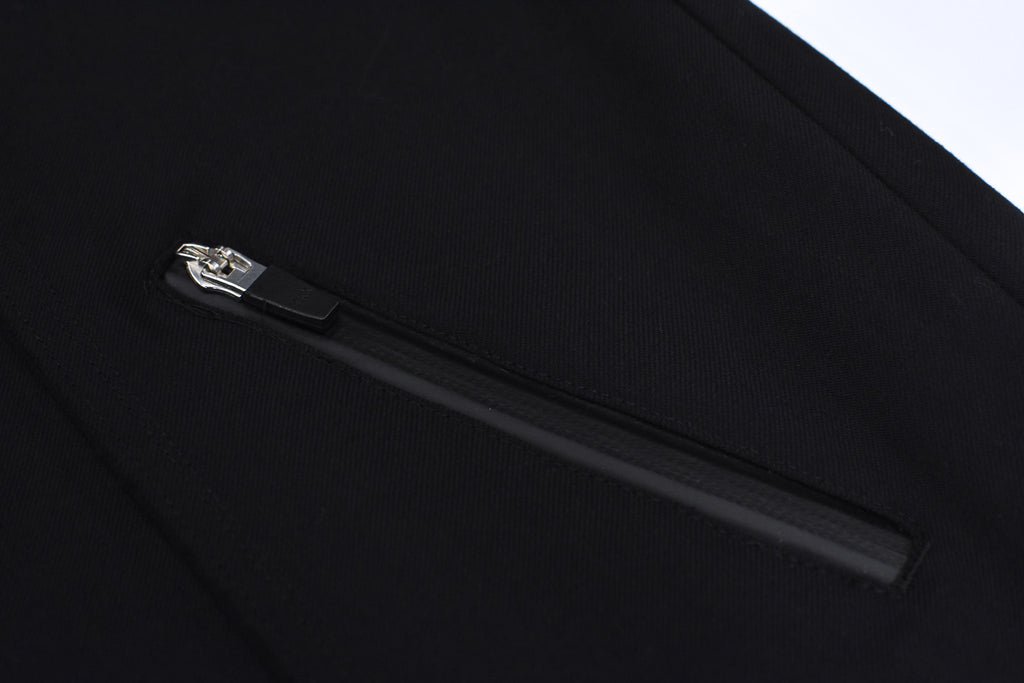 THE JEAN PIERRE / Reconstruction Silver Cargo Trouser - BLACK