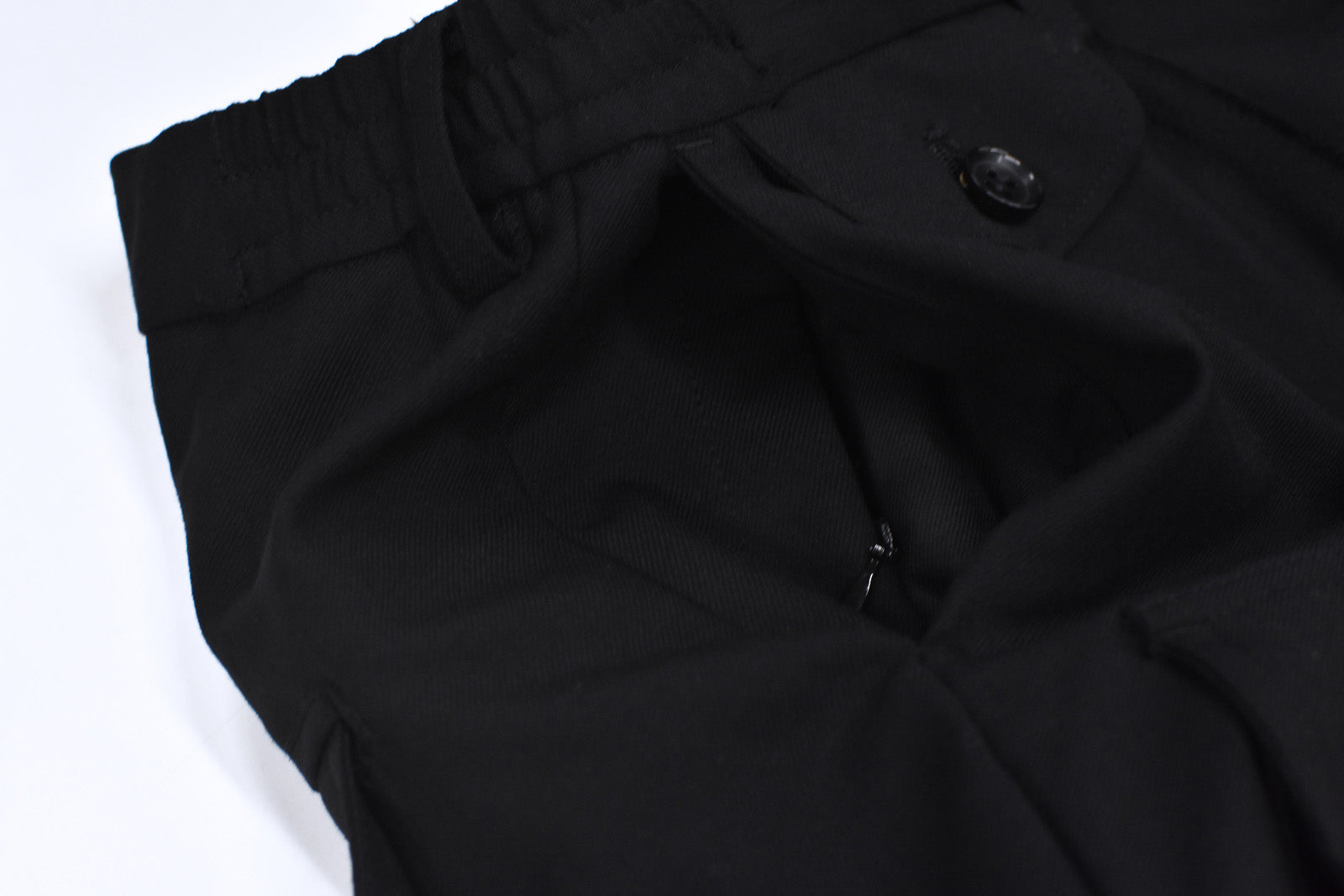 THE JEAN PIERRE / Reconstruction Silver Cargo Trouser - BLACK