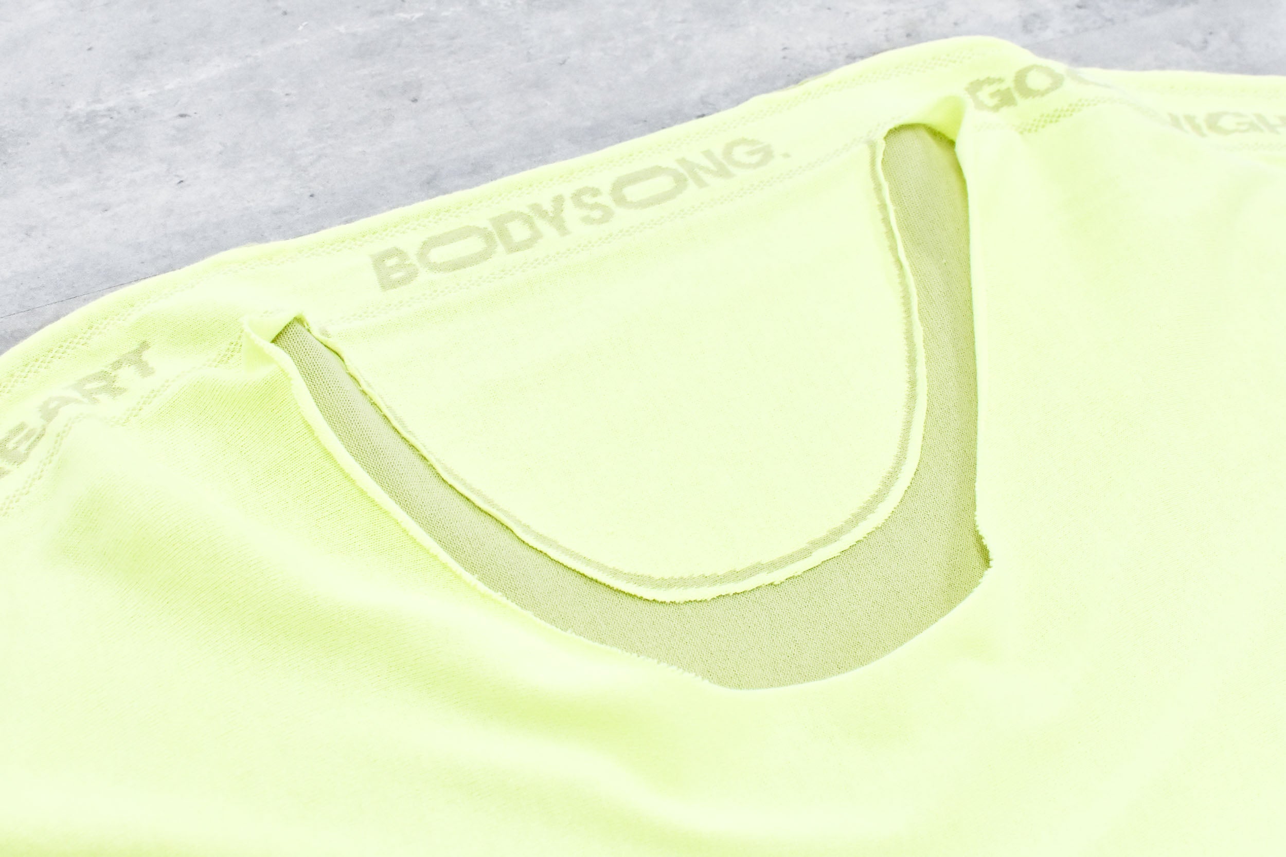 BODYSONG. / NO SEWING LS - YELLOW