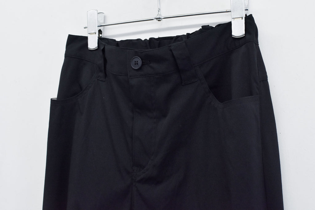 BODYSONG. / RECONSTRUCTED BK FLARE PT - BLACK