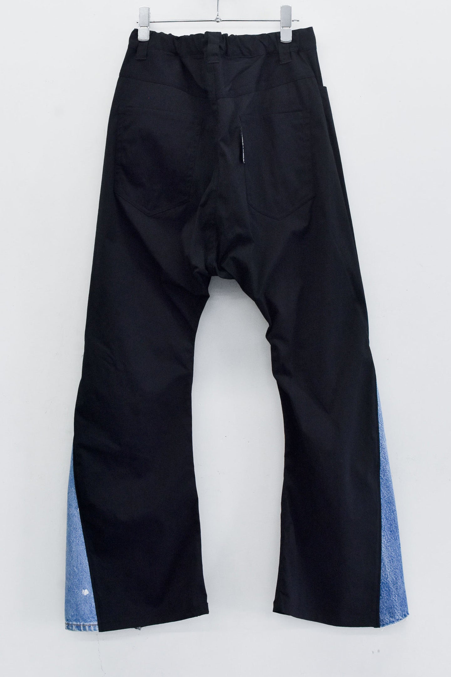 BODYSONG. / RECONSTRUCTED BK FLARE PT - BLACK