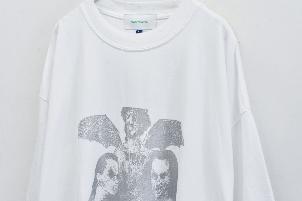 BODYSONG. / T/PC/OHIANA2 - WHITE