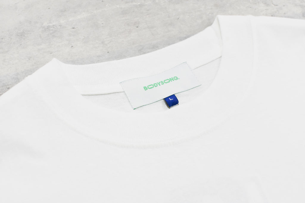 BODYSONG. / T/PC/OHIANA2 - WHITE