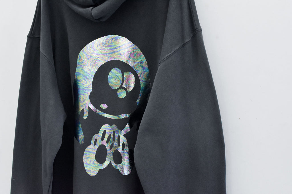 BODYSONG. / HOOD/FOIL/ATOZ - GREY