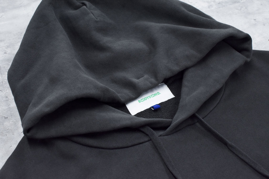 BODYSONG. / HOOD/FOIL/ATOZ - GREY