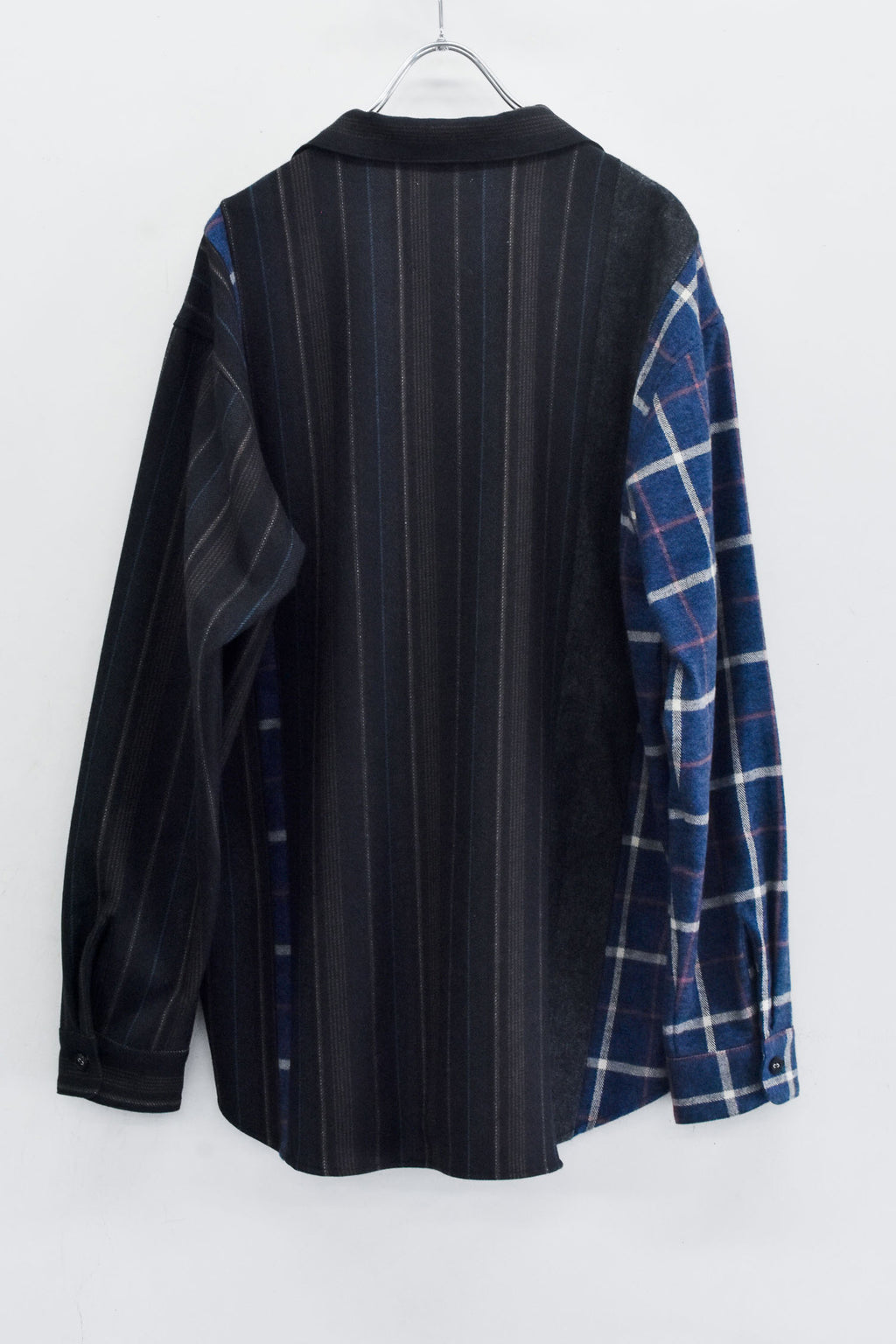 STOF / MIX STRIPE SHIRTS - BLACK