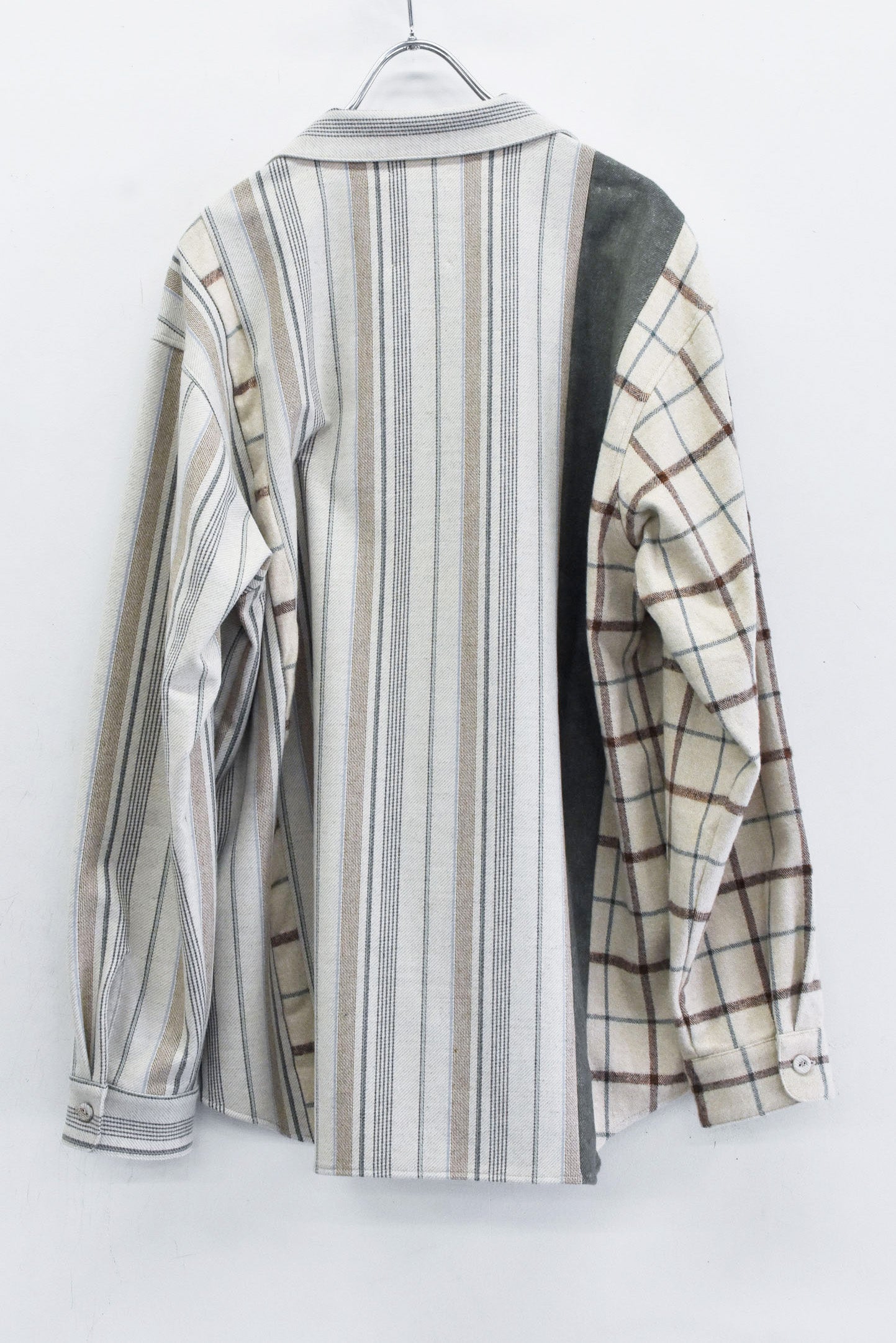STOF / MIX STRIPE SHIRTS - BEIGE