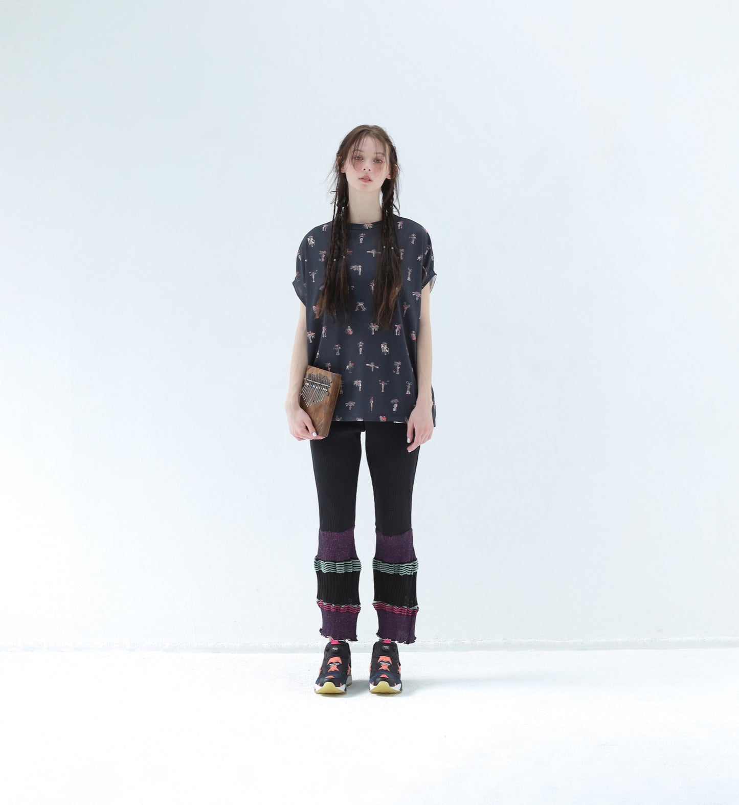BEDSIDEDRAMA / 先行予約 Star Relic Dress Tee - BLACK