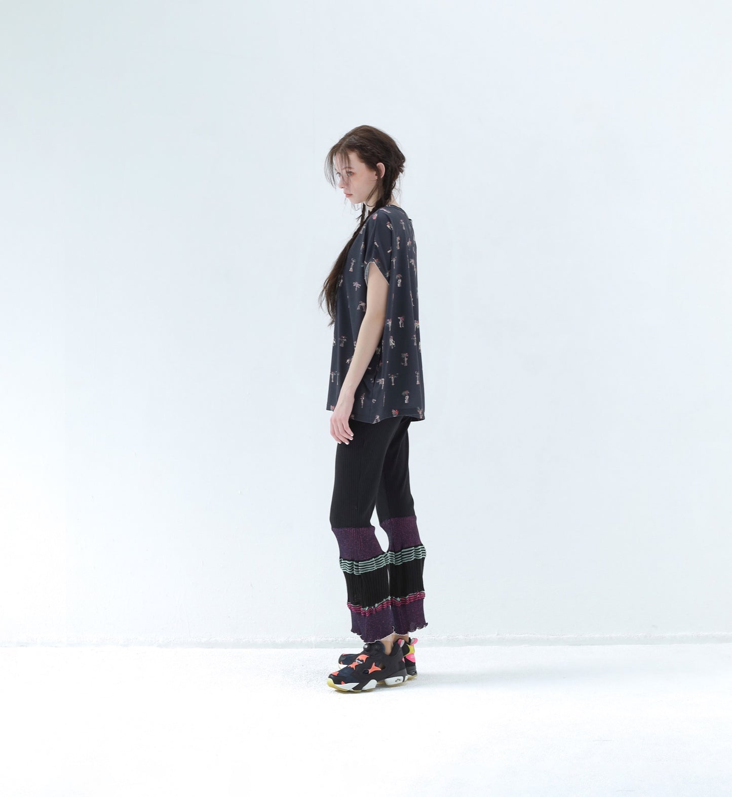 BEDSIDEDRAMA / 先行予約 Star Relic Dress Tee - BLACK